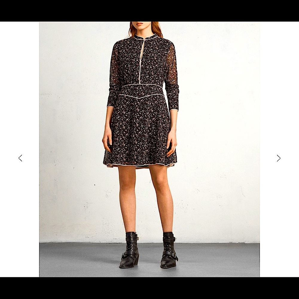 ALLSAINTS Kay Pepper Dress - Picture 1 of 16